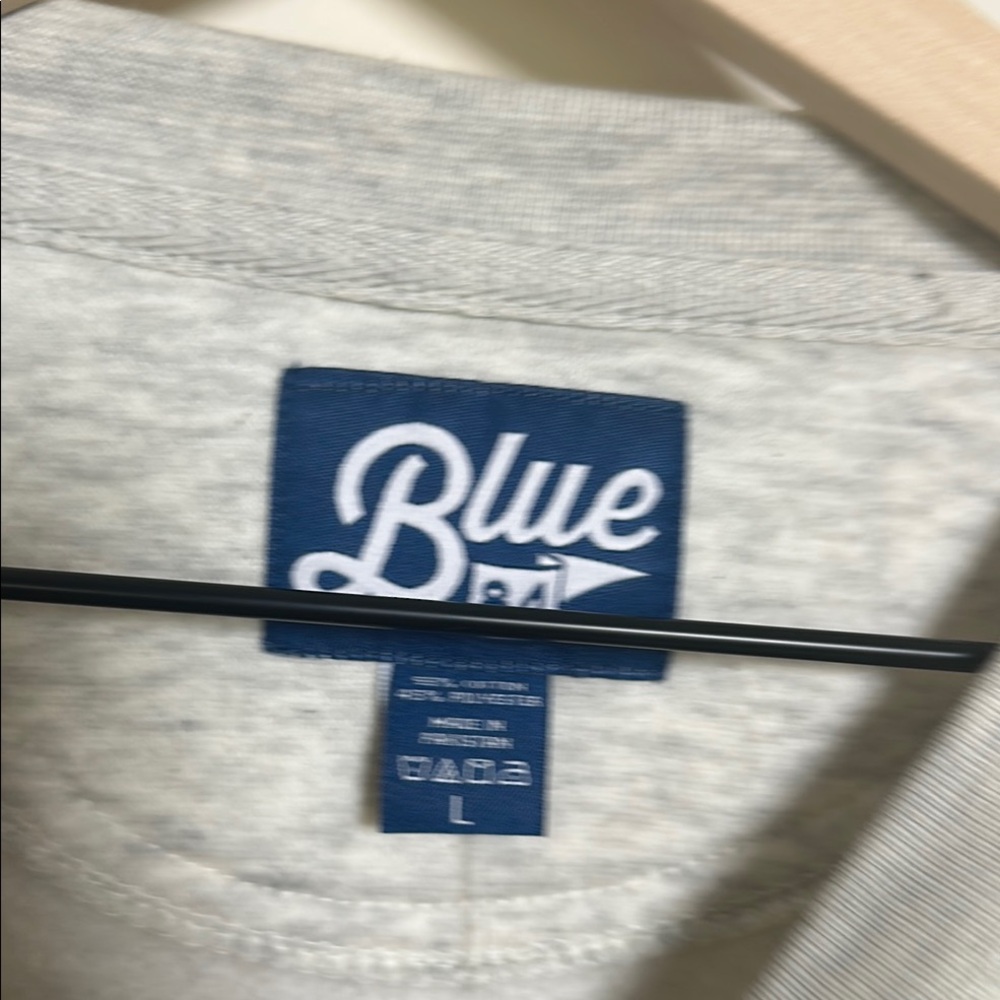 UC San Diego Tritons Blue 84 Gray Crewneck Sweatshirt Size Large New With Tags - Picture 2 of 11